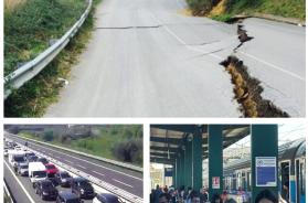 Frana di Petacciato, chiusa l'autostrada A14 e la linea ferroviaria Adriatica: ecco come fare