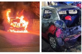 Auto incendiata alla moglie del presidente della Provincia Bat Lodispoto: indagini a Margherita di Savoia