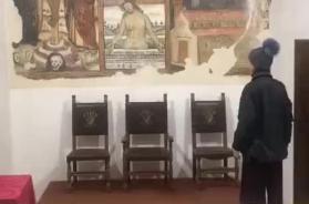 Melendugno, ecco i magnifici affreschi dell&rsquo;Abbazia di San Niceta