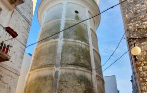 Progetto murales a Putignano sulla Torre dell'Acquedotto: altol&agrave; dalla Soprintendenza