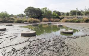 Conversano, a causa del caldo si &egrave; prosciugato il lago