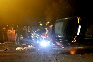 Grave incidente sulla SS.172: cinque auto coinvolte e diversi feriti sulla Locorotondo- Fasano FOTO