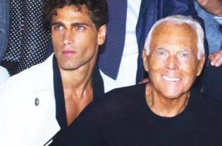 Il super modello di Castellaneta e il legame con Giorgio Armani: «Un maestro di stile e di vita» Il super modello di Castellaneta e il legame con Giorgio Armani: «Un maestro di stile e di vita»
