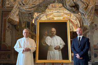 &Egrave; del tarantino Roberto Ferri il ritratto ufficiale di Papa Leone XIV