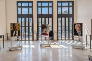 &laquo;Sguardi sul cinema&raquo;, al Teatro Margherita le star del cinema prendono forma con i rifiuti industriali