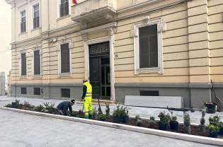 Bari, in via Manzoni il cantiere va avanti: cominciata la piantumazione tra corso Italia e via Crisanzio