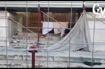 Bari, il volto nascosto della città: vicino alla Camera di Commercio immondizia, senzatetto e degrado VIDEO