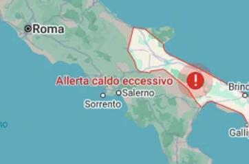 Puglia bollente, previste ondate di calore fino a dopo Ferragosto