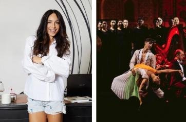 La designer salentina Chiara Giulia Micoccio firma gli abiti di scena del ballerino Francesco Costa nel tour mondiale di Andrea Bocelli