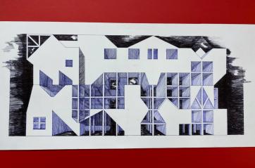 Architetture improbabili: le visioni oniriche di Lazzaro Pappagallo in mostra a Molfetta
