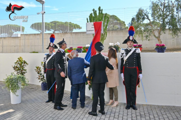 Bari, la caserma di Santo Spirito intitola il cortile all’Appuntato De Ceglia