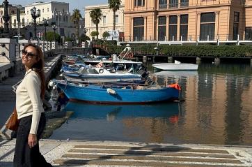 Benedetta Parodi innamorata della Puglia e della Basilicata: «Perché vivere a Milano quando qui c’è il mare, il sole e si mangia divinamente?»