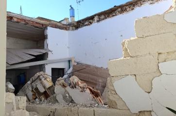 Presicce, crolla un garage all'alba: nessun ferito, danni alle abitazioni VIDEO