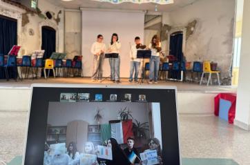 Manfredonia, studenti italiani e ucraini insieme in una video-lezione