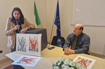 L&rsquo;Atleta di Taranto rivive grazie all&rsquo;arte: Sal Velluto dona al MArTA l&rsquo;illustrazione che celebra l'eroe del 480 a.C. L'intervista all'artista