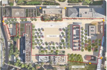 Ex caserma Rossani, sopralluogo al cantiere: prende forma la nuova sede dell&rsquo;Accademia di Belle Arti di Bari FOTO