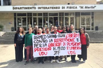 &laquo;Ahmed libero&raquo;: a Bari studenti in piazza per il professore incarcerato da un mese in Kuwait