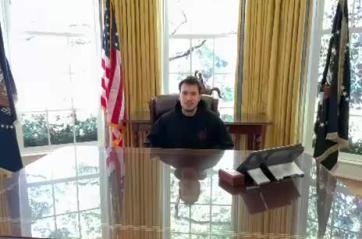 Canosa-Bisceglie, il derby in diretta... dalla Casa Bianca: la passione di un tifoso vola nello Studio Ovale