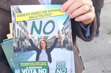 Bari, il comitato referendario &laquo;Giusto dire no&raquo;: con la riforma Nordio i cittadini meno tutelati VIDEO