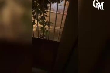 Andria, scoppia la guerriglia in centro: bulli spaccano sedie e tavolini in una kebabberia e fuggono in bici VIDEO