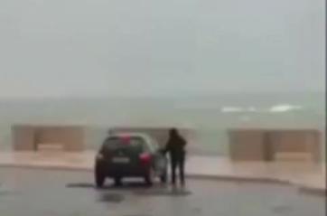 Maltempo in Puglia: tromba d’aria a Polignano, grandine a Ostuni e danni alle campagne