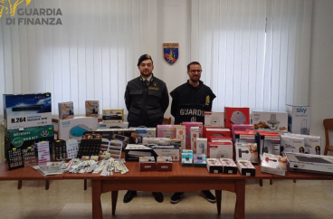 Giocattoli «non sicuri» sequestrati dalla Gdf a Potenza e provincia