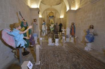 Matera, inaugurato il presepe dei cimeli dei carri della Festa della Bruna