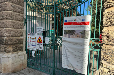 Barletta, parte il conto alla rovescia: Villa Bonelli verso la riapertura