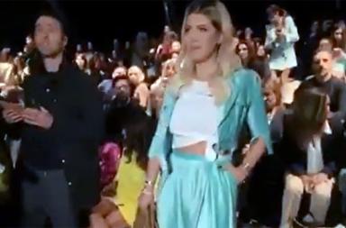 Wanda Nara alla Milano Fashion Week