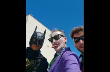Bari, il grande cuore del Batman adelfiese Giuseppe Bruno