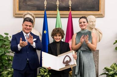 Lecce, il piccolo Francesco Marra tra i 100 protagonisti dell'Italia migliore