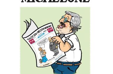 In edicola «Michelone»: il ventennio di Emiliano ritratto dalla matita di Nico Pillinini In edicola «Michelone»: il ventennio di Emiliano ritratto dalla matita di Nico Pillinini