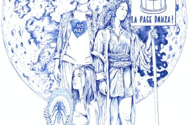 Notte della Taranta 2025, le scenografie di Pietro Ruffo per il Concertone sono all'insegna della pace