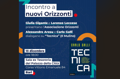A Bari nasce l&rsquo;Associazione &laquo;Orizzonti&raquo;: cultura, politica e riflessione condivisa al centro del progetto