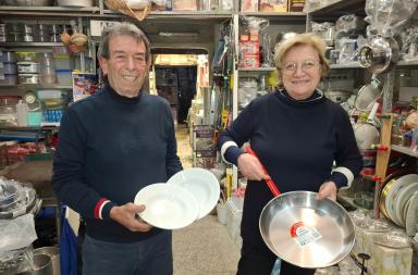 &laquo;Da 5 generazioni vendiamo casalinghi ai baresi: con le padelle dell&rsquo;assassina non temo l&rsquo;Ikea. Il Brt? Mi preoccupa&raquo;