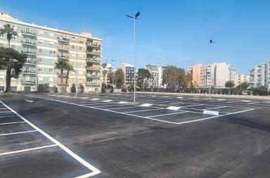 Bari, riapre il parcheggio di corso Mazzini: 111 posti auto e nuova illuminazione