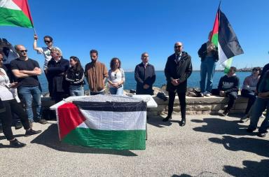 Global Sumud Flotilla, partita dal porto di Bari la barca diretta a Gaza. Leccese: «solidarietà per popolo che soffre». Global Sumud Flotilla, partita dal porto di Bari la barca diretta a Gaza. Leccese: «solidarietà per popolo che soffre».