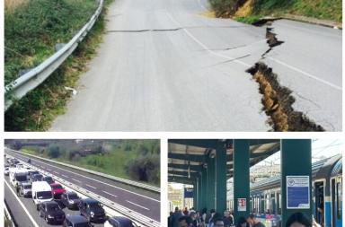Frana di Petacciato, chiusa l'autostrada A14 e la linea ferroviaria Adriatica: ecco come fare Frana di Petacciato, chiusa l'autostrada A14 e la linea ferroviaria Adriatica: ecco come fare