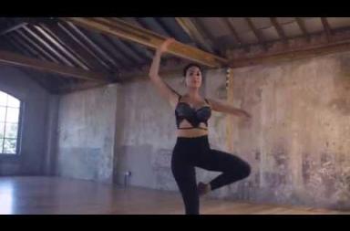 Georgina Rodriguez, ballo sexy in lingerie