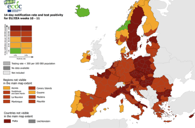 Anche Puglia in rosso scuro nella mappa Covid