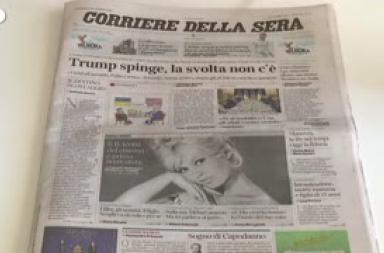 La scomparsa di Brigitte Bardot domina le prime pagine dei giornali