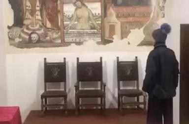 Melendugno, ecco i magnifici affreschi dell&rsquo;Abbazia di San Niceta