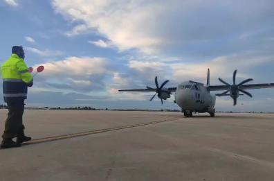 Volo salvavita per un bimbo di un anno: trasportato d’urgenza da Bari a Ciampino con un C-27J