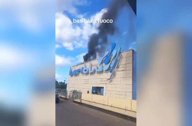 Triggiano, attimi di paura al centro commerciale Bariblu: fiamme da un ristorante 