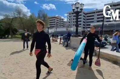 A Bari la meditazione è anche sul sup: l'idea del 25enne Davide Alpino per staccare dalla frenesia quotidiana VIDEO