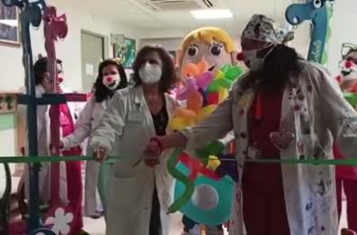 Foggia, ecco i coloratissimi portaflebo Babalù per i bimbi di Neuropsichiatria Infantile del Policlinico Riuniti 