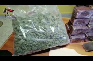 Andria, nel garage droga e bombe con tritolo e bulloni: arrestato 37enne