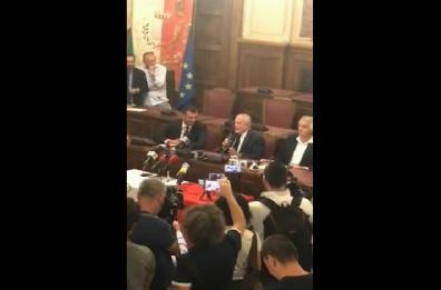 De Laurentiis, tiepida accoglienza «I tifosi? Ci sono due categorie»