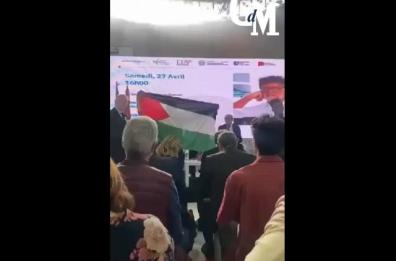 Tunisi, protesta al Padiglione italiano della Fiera del Libro: «Italia fascista e sionista»