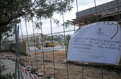 Sequestrata area parcheggio dell'ospedale di Tricase